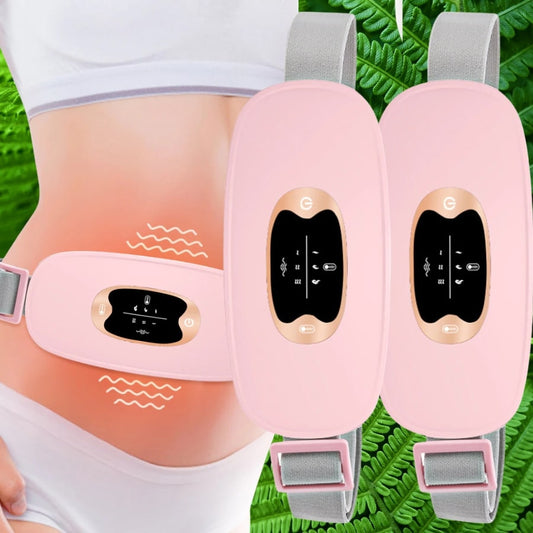BDV Heated Abdominal Belt - Relief of menstrual and back pain - Relief of discomfort and asthenia - Warming of the uterus, belly and stomach. Waist massager